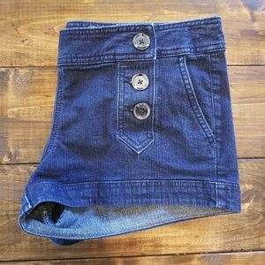 Express denim shorts